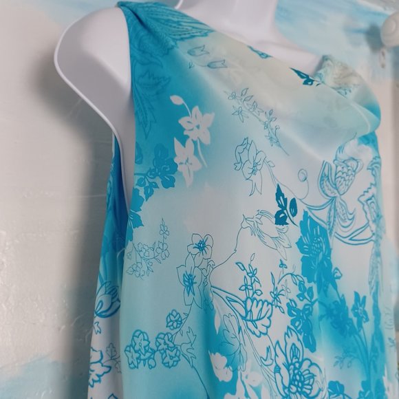 Mlle Gabrielle size 20 (2X) elegant lined maxi dress, like new condition - Picture 3 of 7